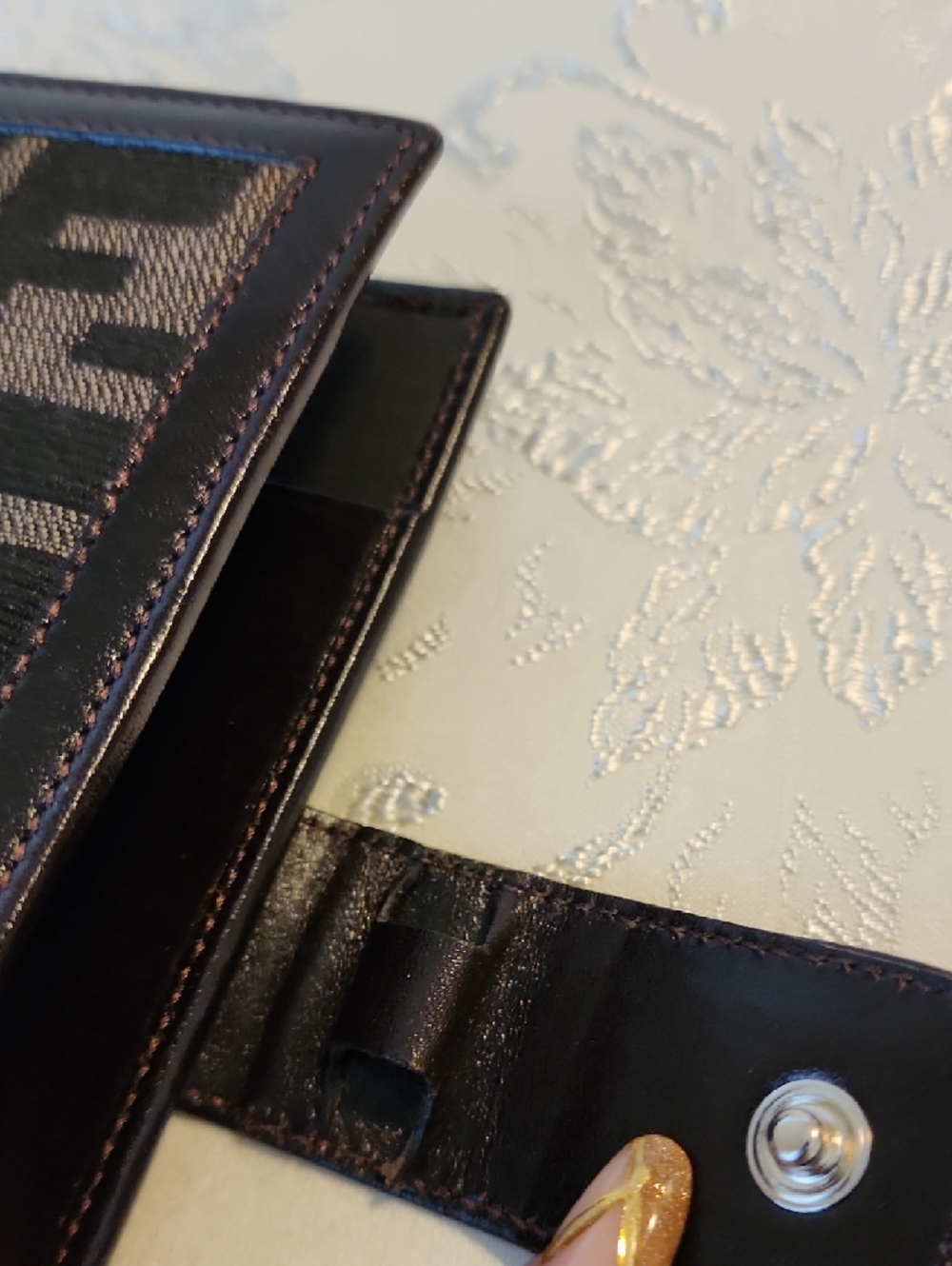 Fendi Brown Zucca Agenda Canvas/Leather - Picture 8 of 13